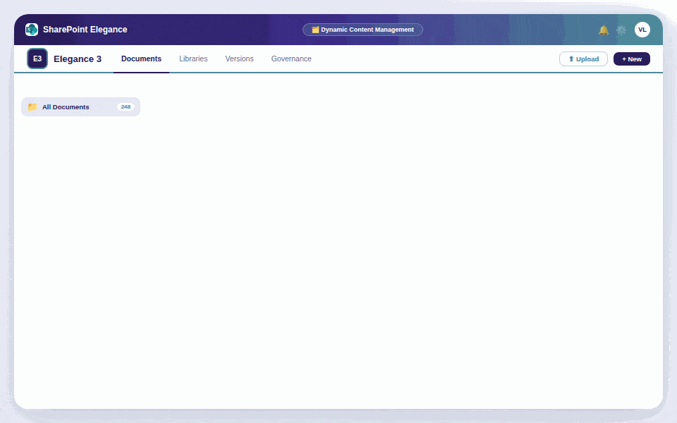 Dynamic Content Management