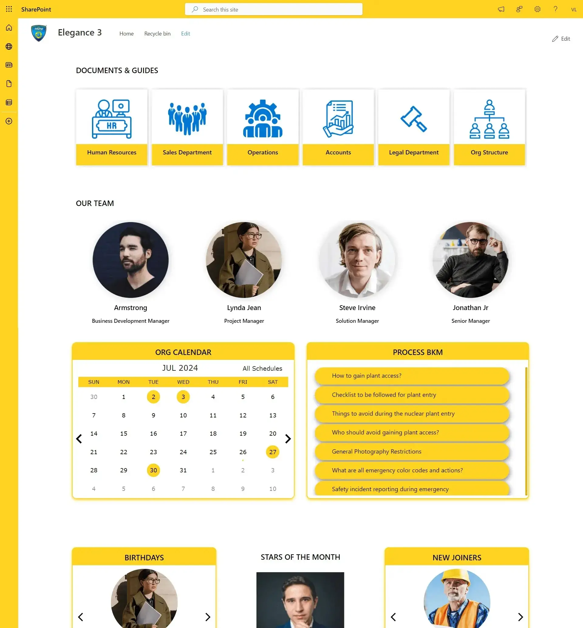 SharePoint Elegance - Healthcare & Pharma