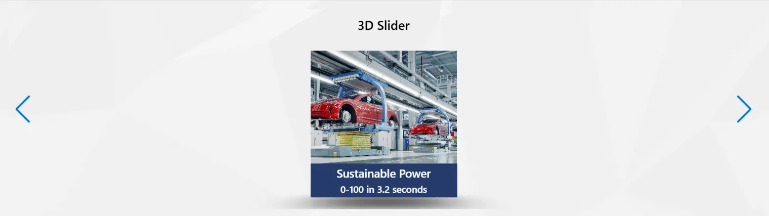 Custom SharePoint 3D Slider – Visual Content Navigation with Depth Effect