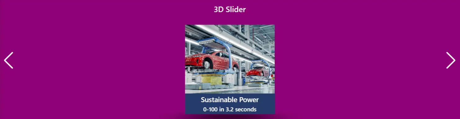 Enterprise SharePoint 3D Slider UI – Premium Intranet Content Display